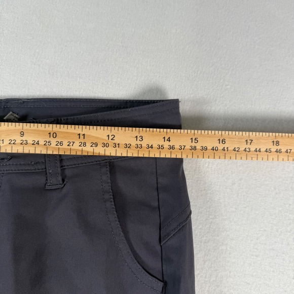 Prana Women's 0 Black Cargo Hiking Pants Regular Inseam Outdoors Nature Trail - Picture 7 of 9